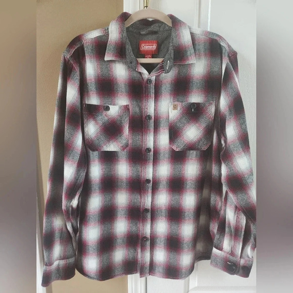 Coleman Other - Men's Plaid Holiday‎ Coleman Flannel Sz XL